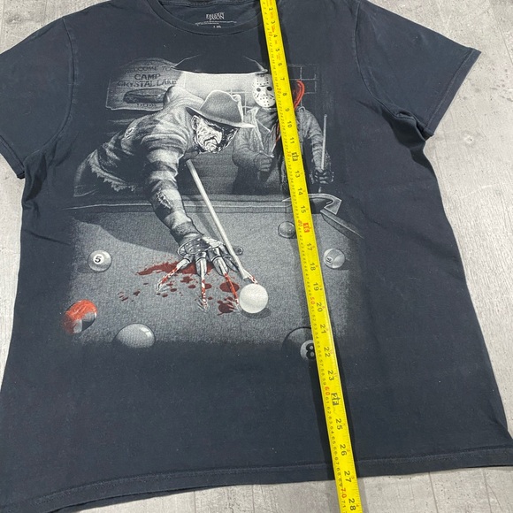 Freddy vs Jason Horror Movie Tee Shirt - Picture 6 of 6